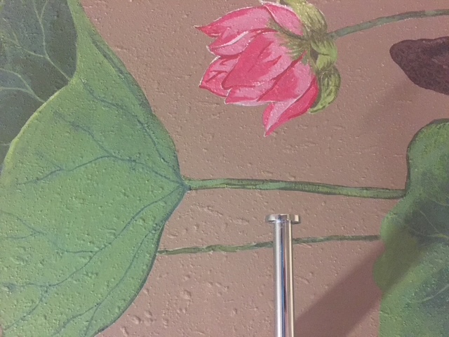 Lotus mural, view 10.